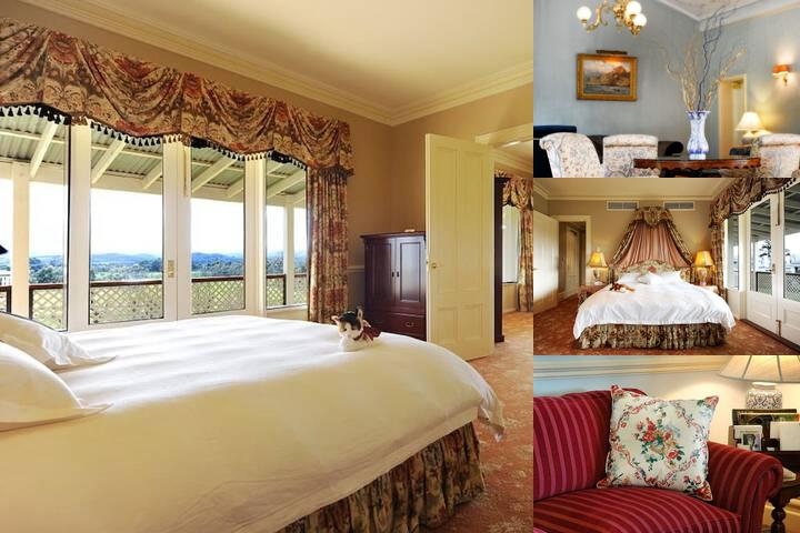 Chateau Yering Hotel photo collage