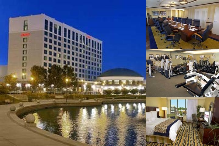 Newport News Marriott at City Center photo collage