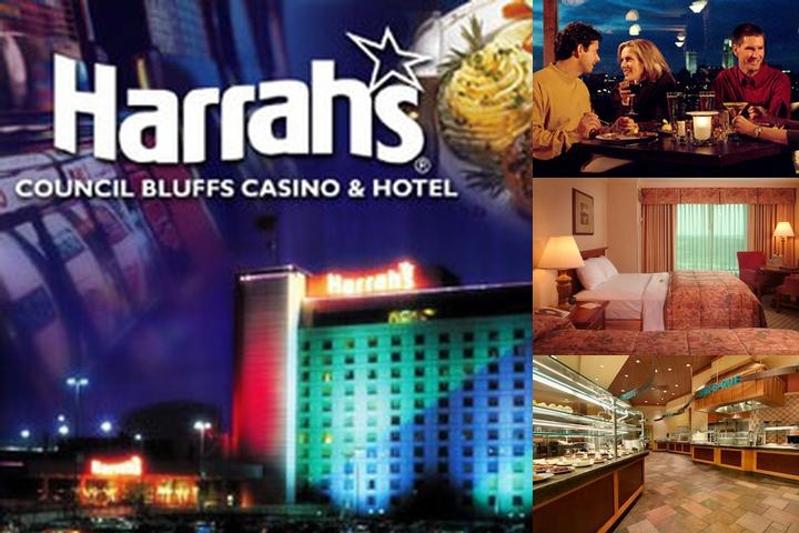 Harrahs Council Bluffs Hotel & Casino photo collage