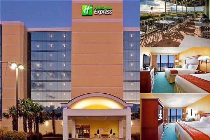 Holiday Inn Express & Suites Va Beach Oceanfront An Ihg Hotel photo collage