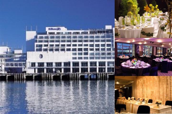 Hilton Auckland photo collage