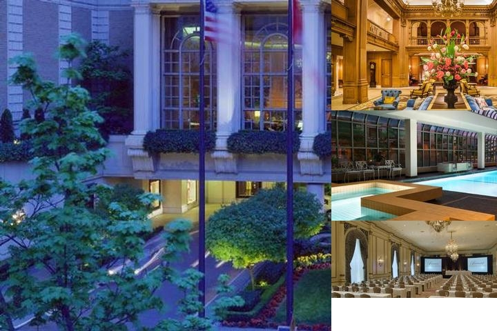 Fairmont Olympic Hotel photo collage