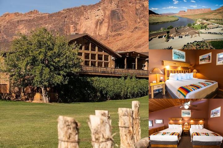 Red Cliffs Lodge photo collage