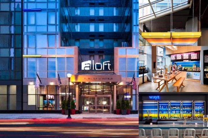 Aloft New York Brooklyn photo collage