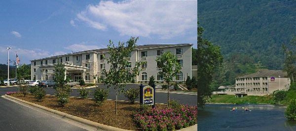 Best Western Plus River Escape Inn & Suites photo collage
