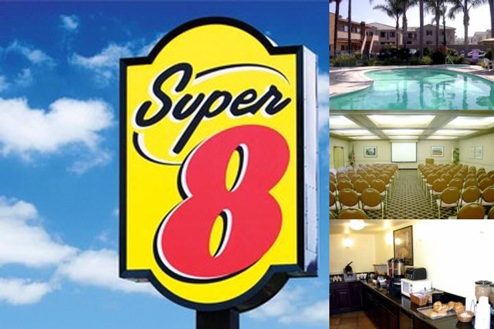 Super 8 by Wyndham Oceanside Marty's Valley Inn photo collage