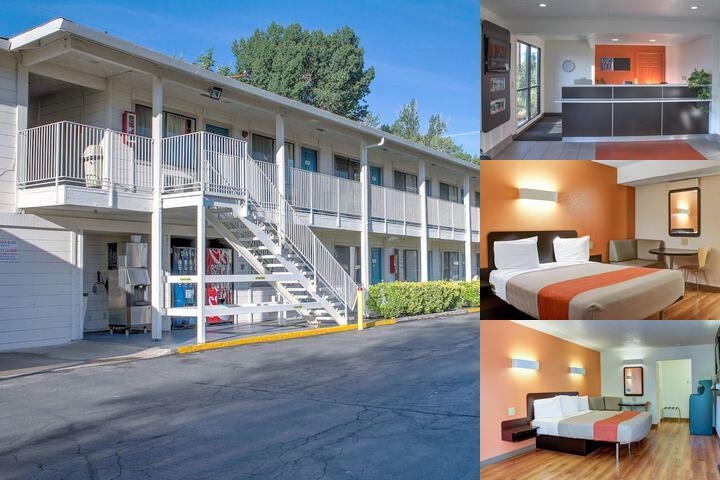 Motel 6 Bishop, CA photo collage