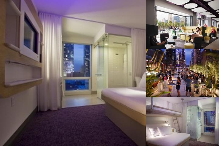 Yotel New York Times Square photo collage