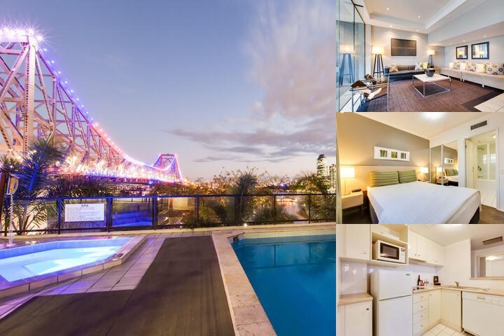 Oakwood Hotel & Apartments Brisbane photo collage