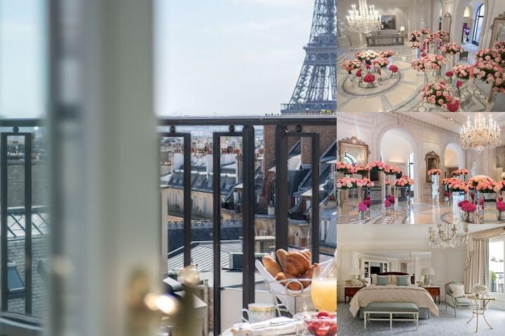 Four Seasons Hotel George V Paris photo collage