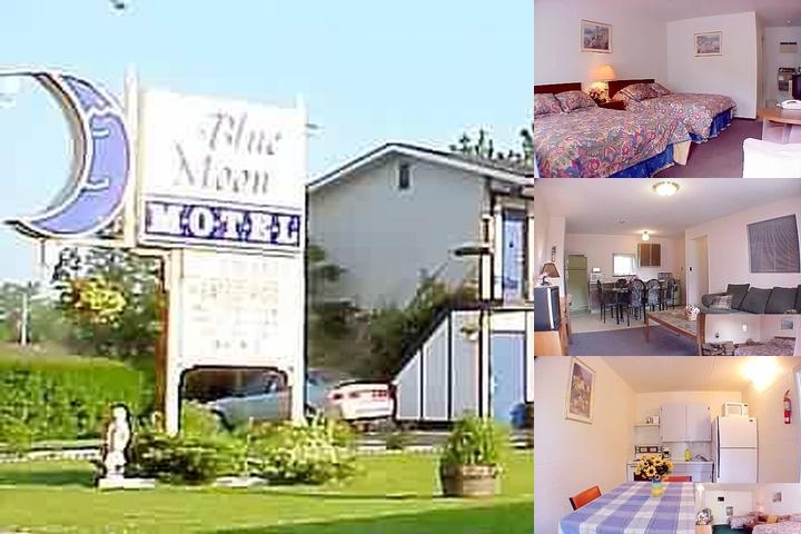 Blue Moon Motel photo collage