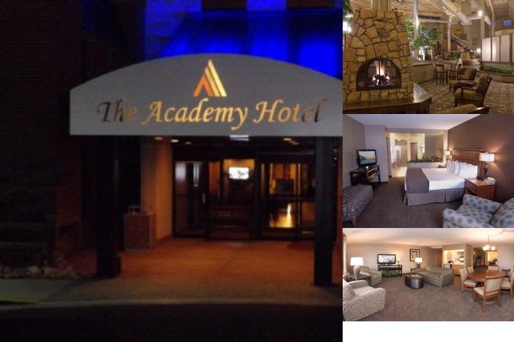 The Academy Hotel Colorado Springs photo collage