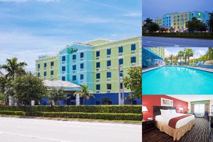 Holiday Inn Express Hotel & Suites Ft Lauderdale Airport/Cru, an photo collage
