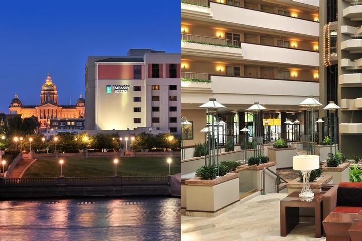 Embassy Suites Hotel Des Moines Downtown photo collage