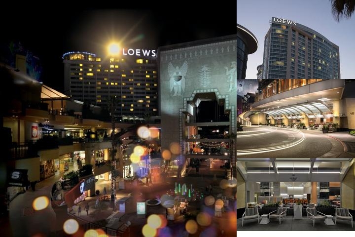 Loews Hollywood Hotel photo collage