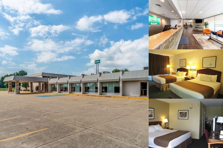 Quality Inn & Suites Vandalia near I-70 and Hwy 51 photo collage