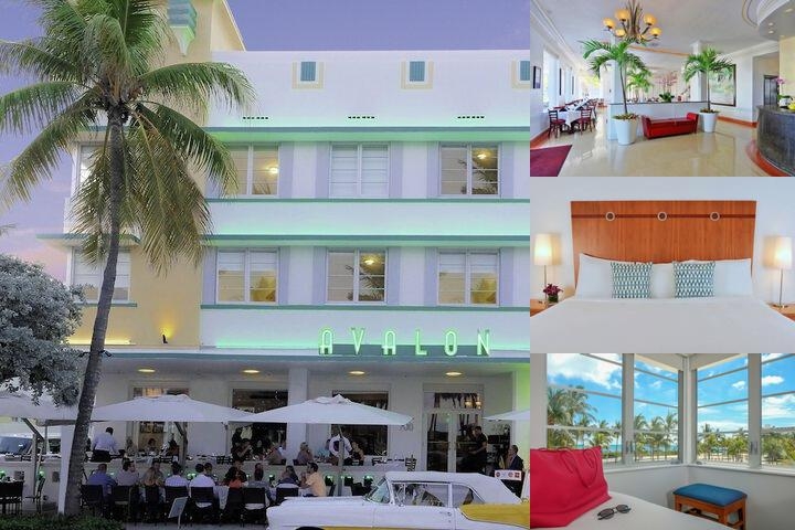 Avalon Hotel photo collage
