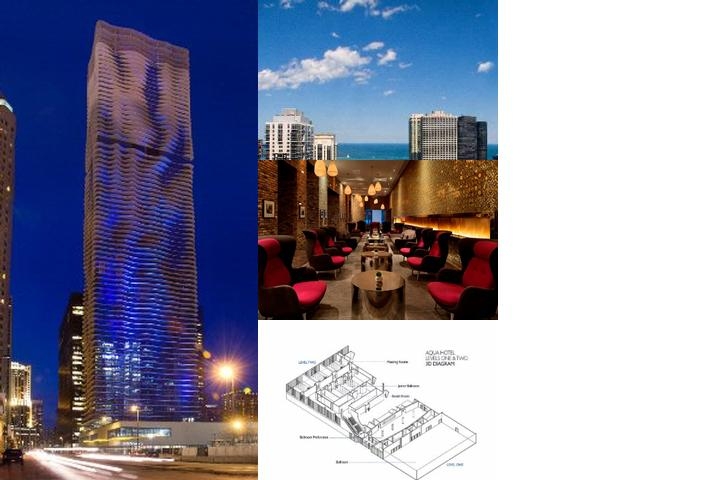 Radisson Blu Aqua Hotel Chicago photo collage