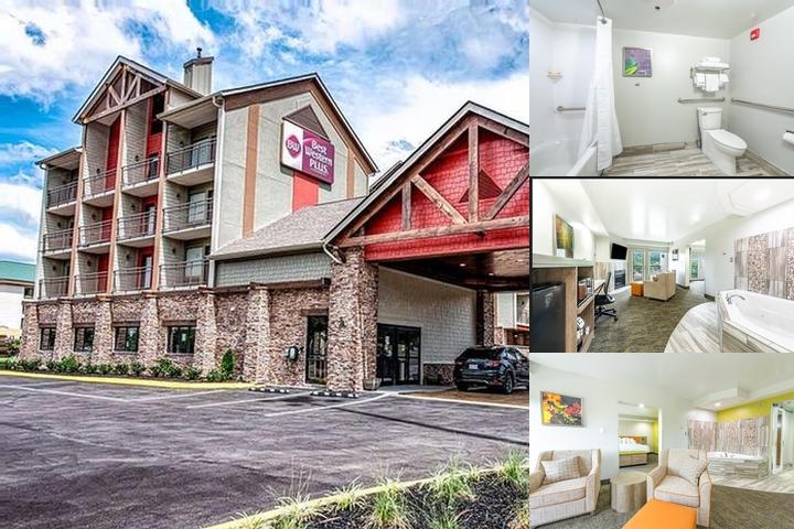 Best Western Plus Apple Valley Lodge Pigeon Forge photo collage