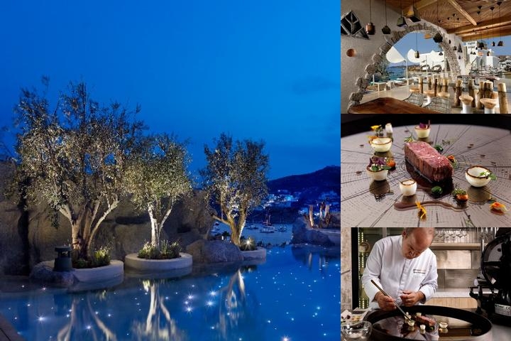 Once in Mykonos Luxury Resort photo collage
