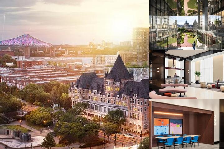 Hyatt Centric Montréal Brand New Hotel photo collage