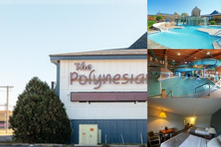 Polynesian Hotel Wisconsin Dells Near Noah's Ark photo collage