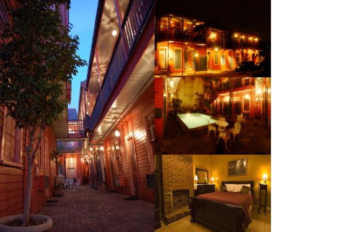 The Frenchmen Hotel photo collage