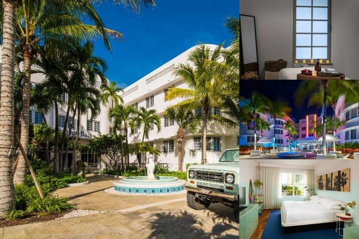 Axel Hotel Miami photo collage