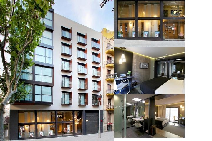 Two Hotel Barcelona by Axel photo collage