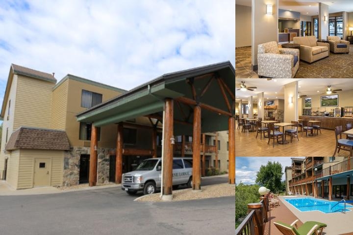 The Pine Lodge on Whitefish River Ascend Hotel Collection photo collage