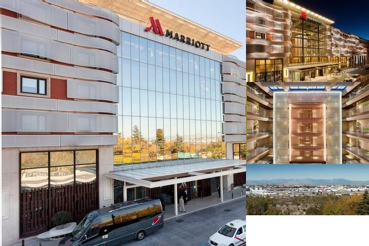 Madrid Marriott Auditorium photo collage
