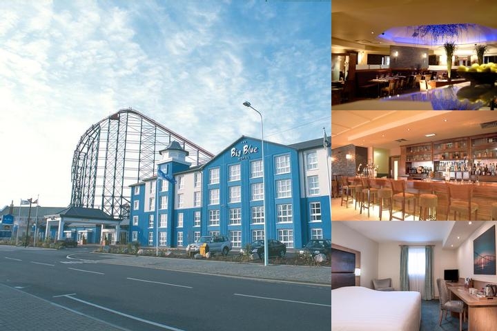 Big Blue Hotel photo collage