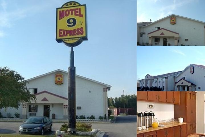 Motel 9 Express photo collage
