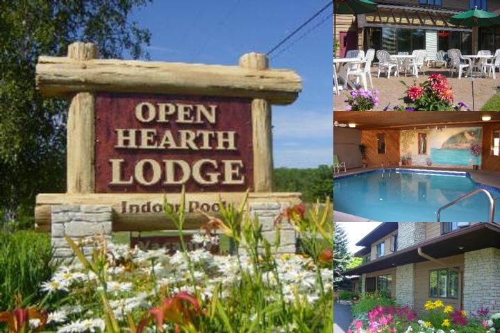 Open Hearth Lodge photo collage
