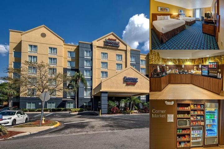 Fairfield Inn & Suites by Marriott Near Universal photo collage