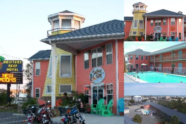 Drifters Reef Motel photo collage