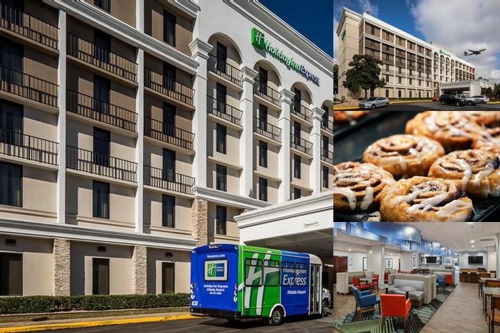 Holiday Inn Express Atlanta Airport College Park photo collage
