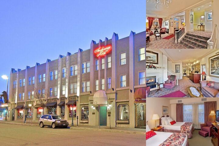 Historic Anchorage Hotel photo collage