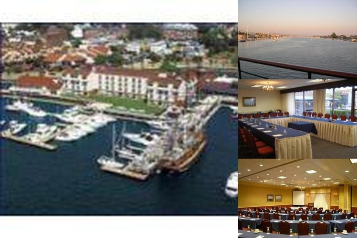 The Newport Harbor Hotel & Marina photo collage