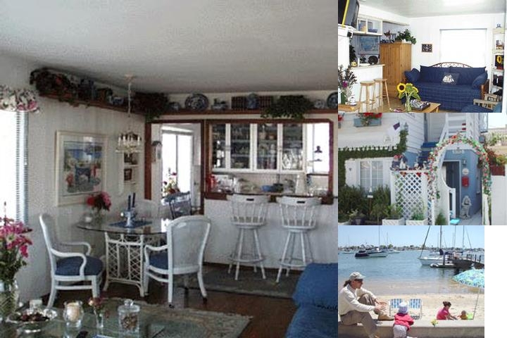 The Island Cottage photo collage