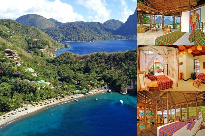 Anse Chastanet Resort photo collage