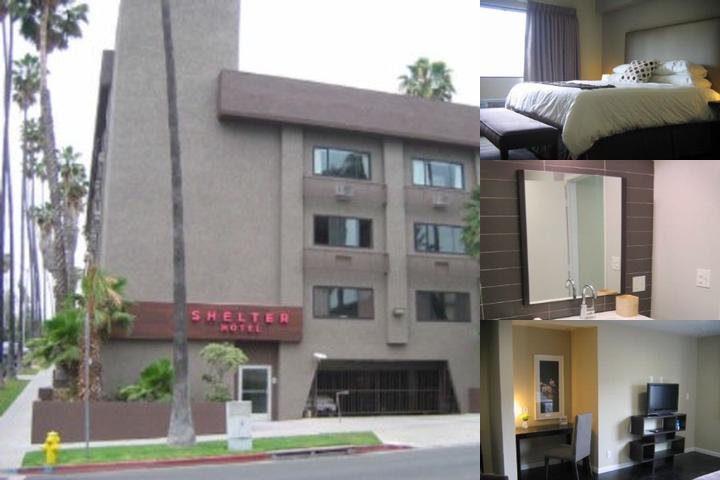 Shelter Hotel Los Angeles photo collage