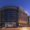 Exterior of Radisson Blu Hotel, Dubai Media City