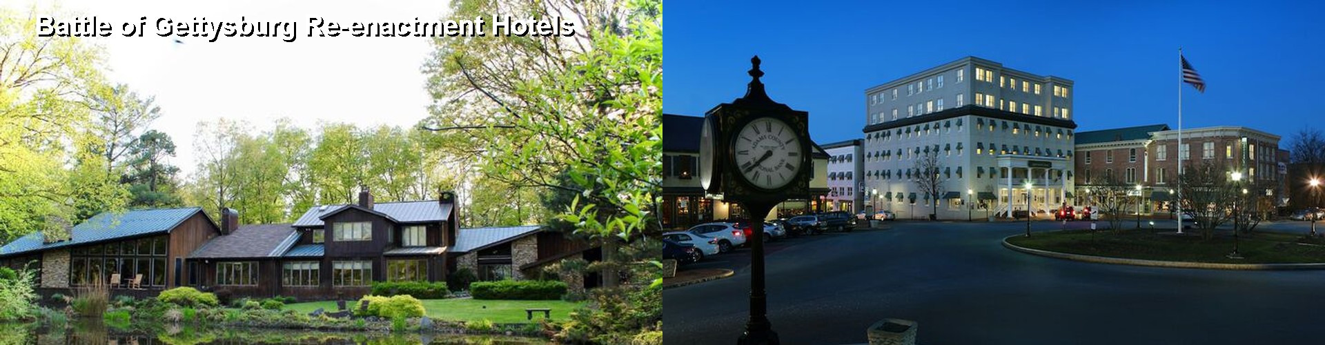 5 Best Hotels near Battle of Gettysburg Re-enactment