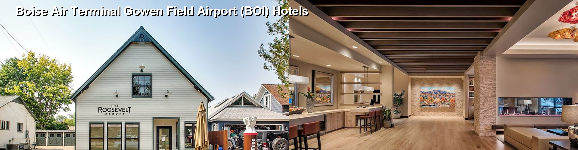 5 Best Hotels near Boise Air Terminal Gowen Field Airport (BOI)