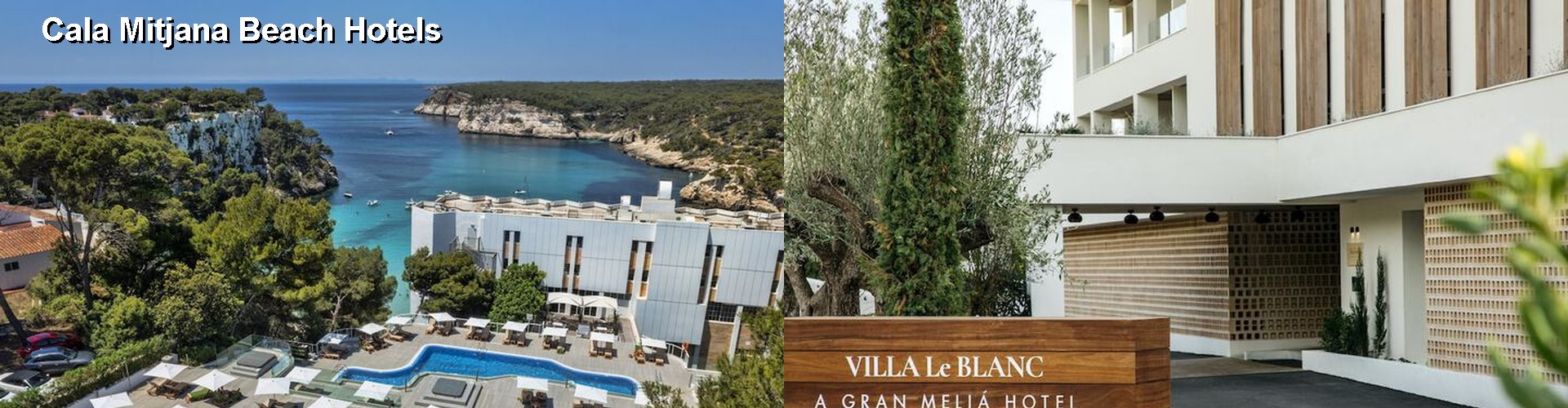 4 Best Hotels near Cala Mitjana Beach