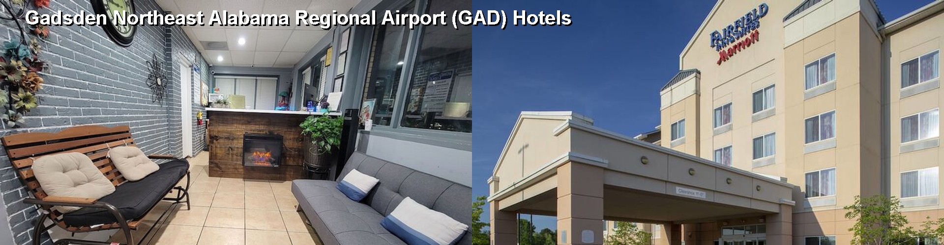 4 Best Hotels near Gadsden Northeast Alabama Regional Airport (GAD)