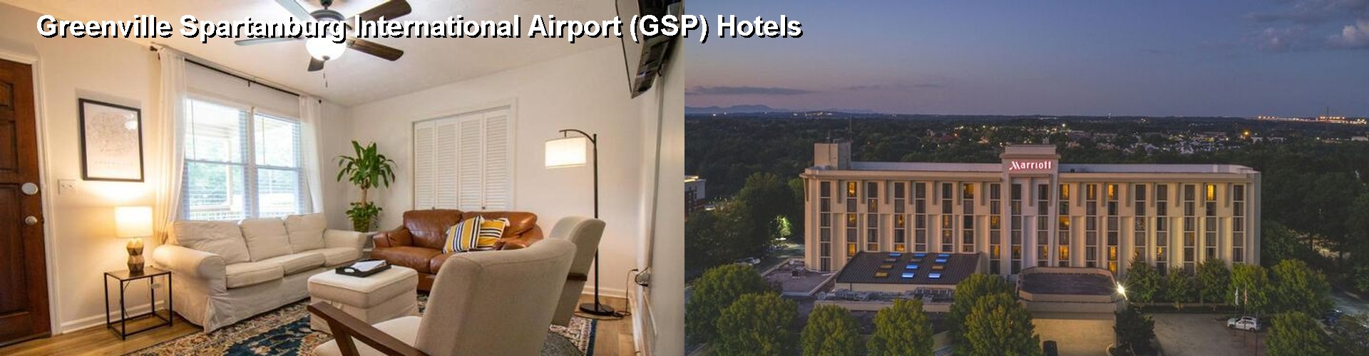 5 Best Hotels near Greenville Spartanburg International Airport (GSP)