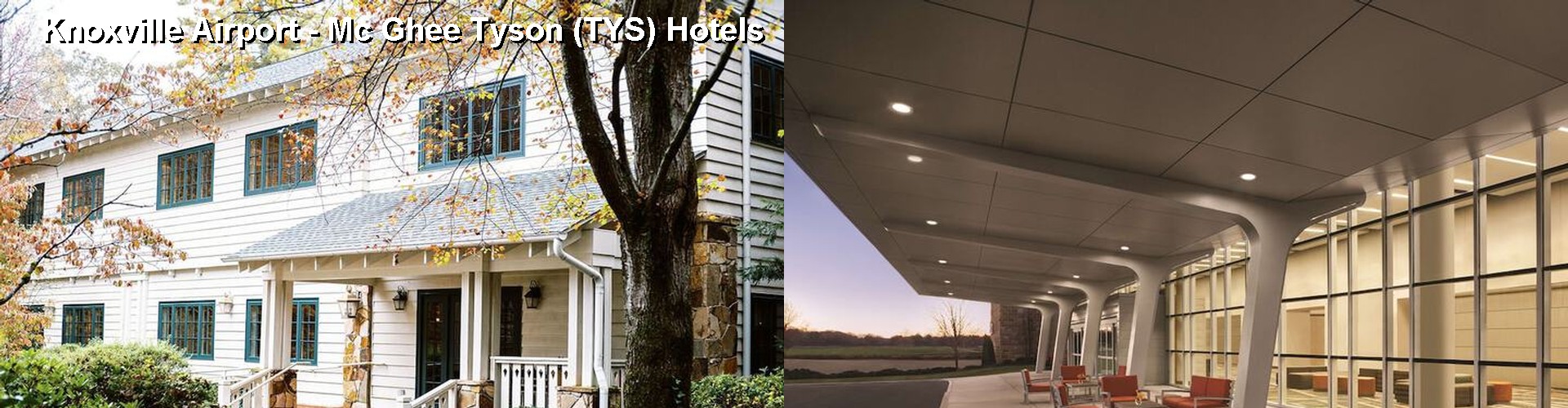 5 Best Hotels near Knoxville Airport - Mc Ghee Tyson (TYS)