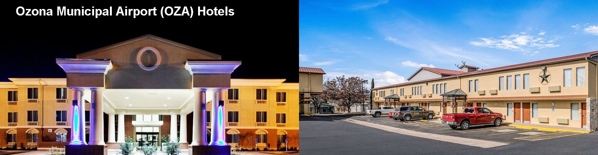 4 Best Hotels near Ozona Municipal Airport (OZA)